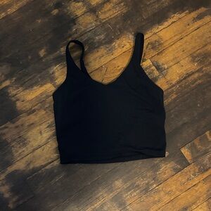 Black Women's Crop Top